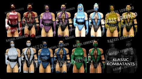 mortal kombat 9 female characters.
